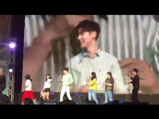 20180224 minhyuk is dancing romantic sailing fan meeting in bangkok