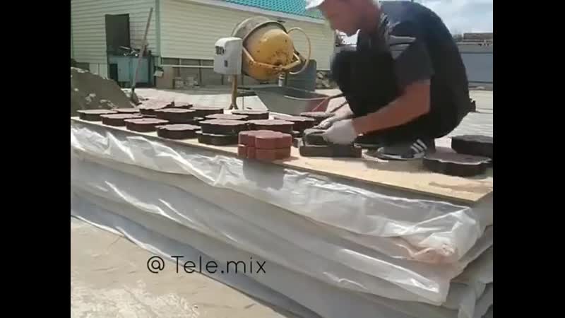 Хорошая плитка тем, что сделана для себе своими руками