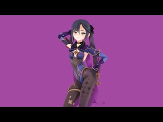 Mona throws it back (requested by tectone) | genshin impact animation