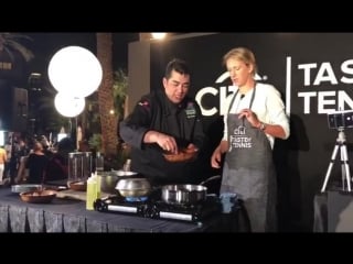 Had a great time cooking with chef jose garces