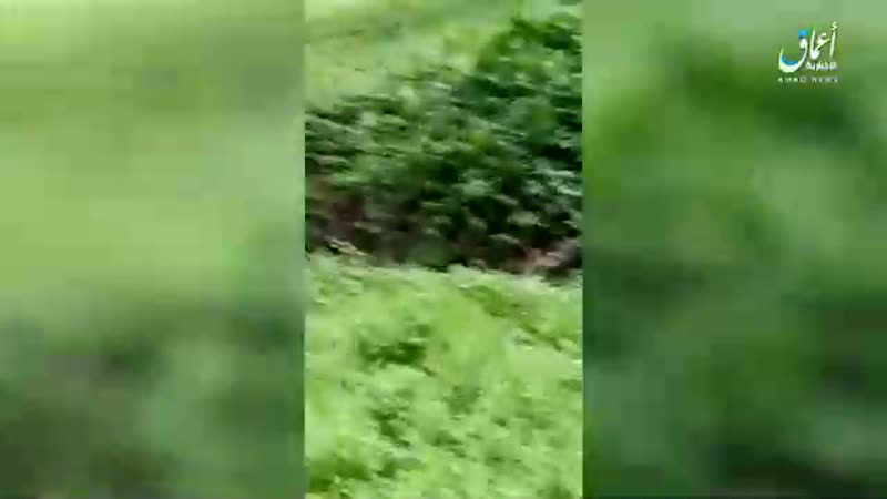 Боевики иг, предположительно, во время атаки на конвой силовиков в районе урус мартан в чечне