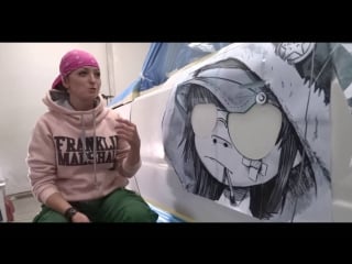 Аэрография владивосток suzuki escudo (gorillaz noudle)