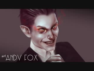 Step 1 process drawing "any whim, the price your soul" | art andy fox