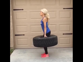 Домашняя тренироа с колесом