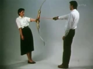 Marina abramović & ulay perfomanse rest energy (1980)