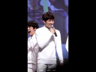 |fancam| wonwoo aegyo | 160430 @ mapo gu fansign