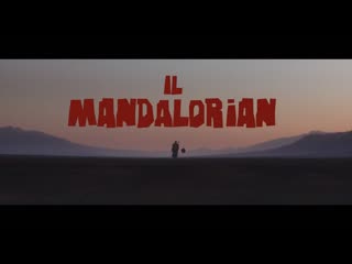 The mandalorian spaghetti western trailer