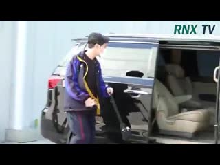 200904 bts coming out of a park in yongsan gu