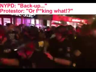 Another spoiled brat using the tantrum technique wow, it worked on mom how come its not working here