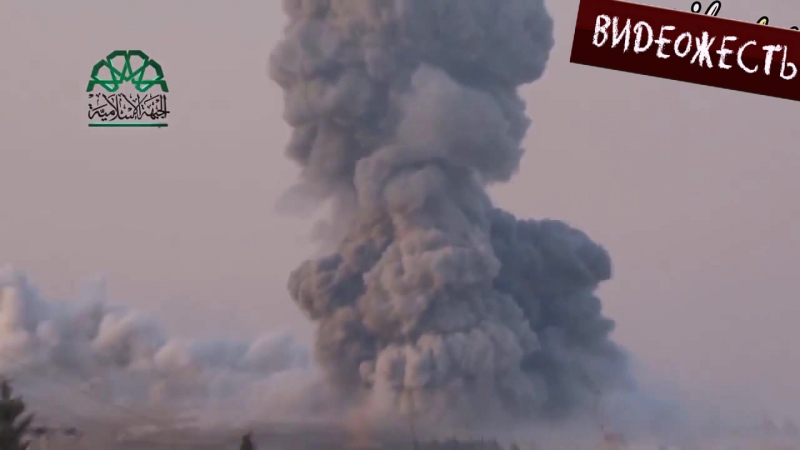 Взрыв газового баллона © видеожесть