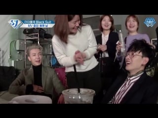 [sapphire subteam] 171103 шоу «sj returns» «съёмки клипа black suit, часть 3»