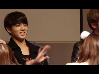 [fancam] 151219 jungkook @ apgujeong fansign