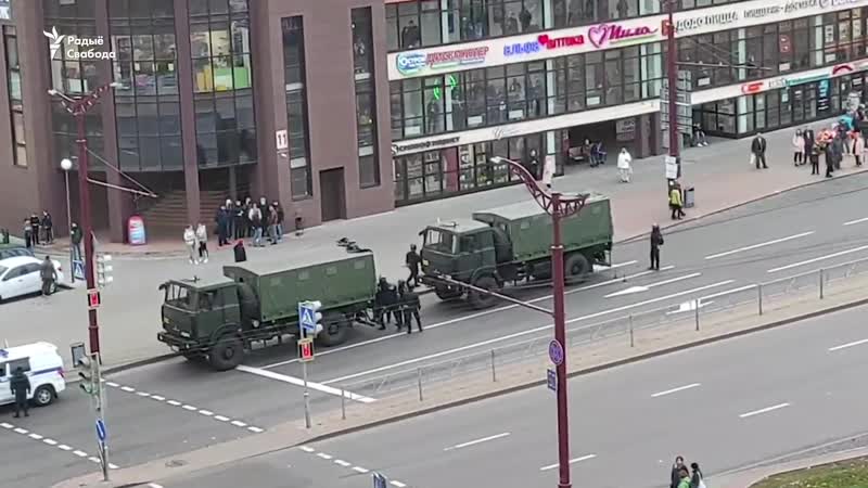 Сотня сілавікоў не дала сабрацца людзям у горадні