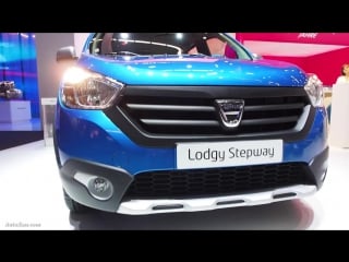 2016 dacia lodgy stepway tce 115 exterior and interior walkaround