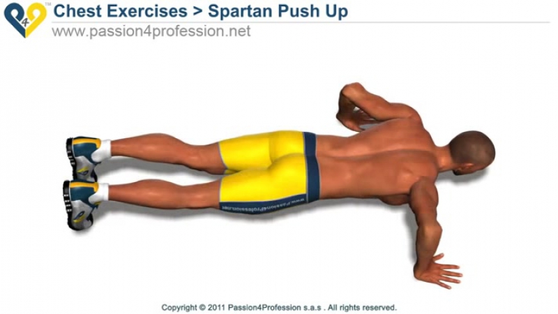 Spartan porn video – Spartan push up ( 300 workout )