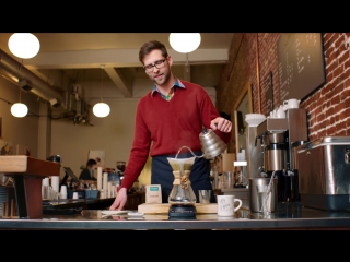 How to brew coffee in a chemex