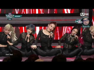 160114 girls girls (여자여자) deal (딜) @ 엠카운트다운 m! countdown