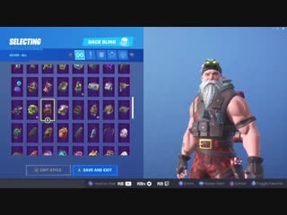 [pizo] every back bling on the *new* sgt winter outfit fortnite season 7 cosmetics