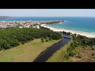 Южный пляж, ммц и дьявольская река в приморско, болгария