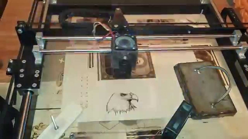 Бешенное выжигание точками))))