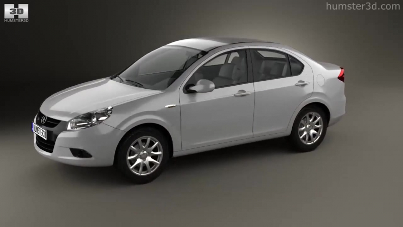 Jac tongyue j3 sedan by 3d model