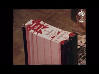 How marlboro cigarettes are made (1970 1979) | british pathé