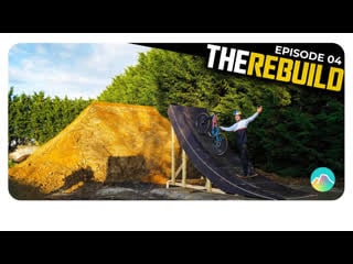 Building and riding the huge new mega booter!! rebuild ep 4