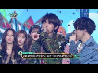 180608 interview + bts fake love + 1st place + ending @ music bank