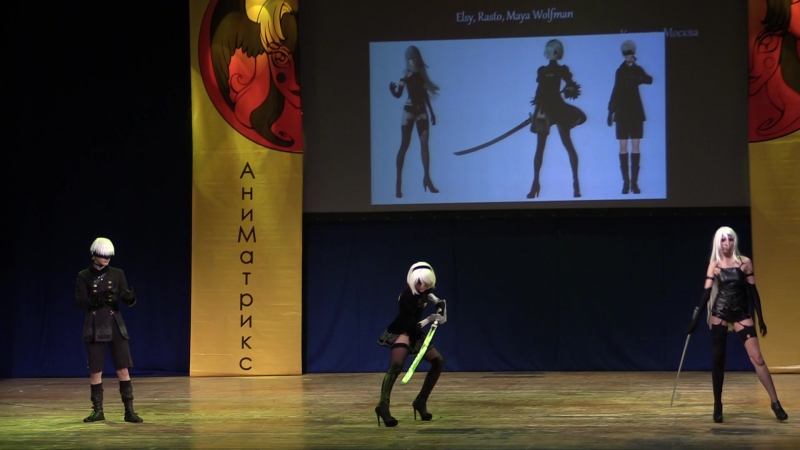 Wolfman porn video – "nierautomata" 2b, 9s, 2a elsy, rasto, maya wolfman
