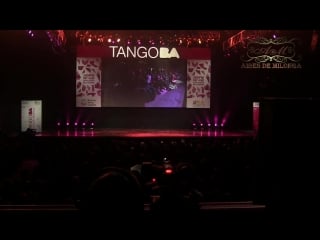 Mundial de tango 2017 final escenario tomas galvan, gimena herrera juliano andrade y paula emerick