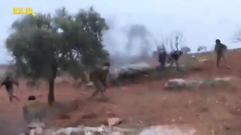 Момент самоподрыва летчика с рф в провинции идлиб