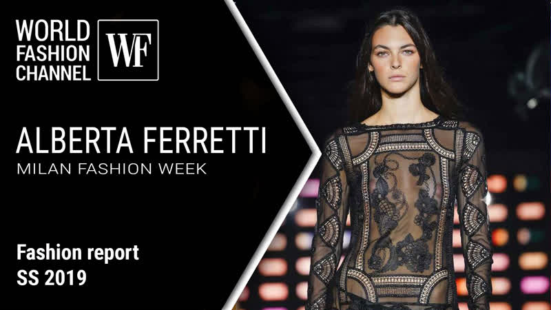 Alberta ferretti spring summer 2019 | milan fashion week