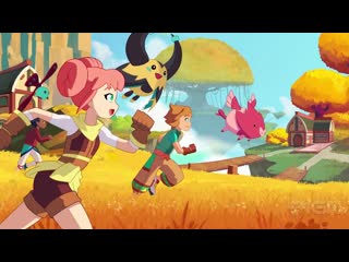 Temtem official anime style trailer (pokemon like mmo)