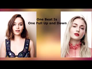 Emilia clarke & sophie turner jerk of challenge