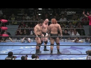 Manabu soya and seiya sanada vs strong bj, ajpw