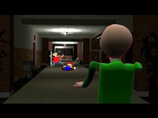 Smg4 if mario was in baldi s