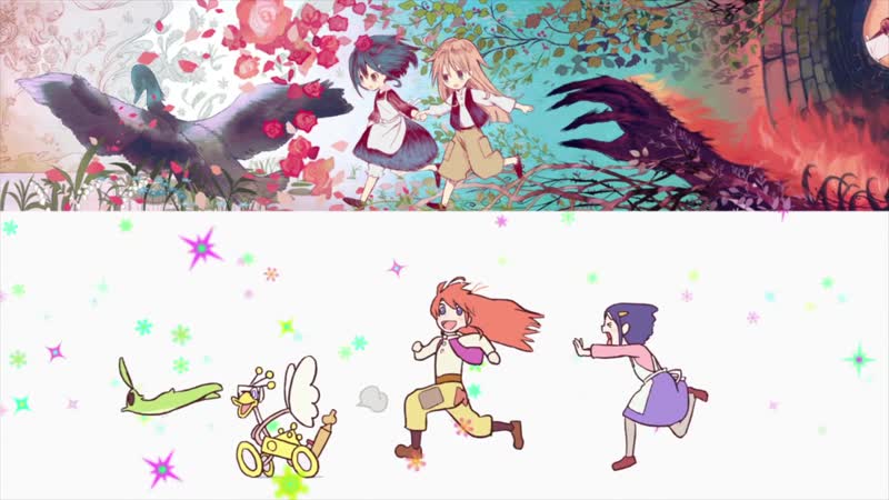 Хлопушки колотушки [ эндинг ] | flip flappers [ ending ]