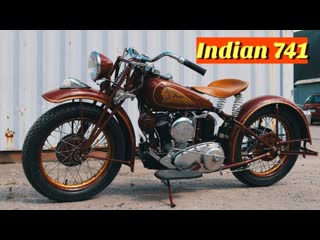 Реставрация мотоцикла indian 741 scout самый быстрый индиан от мотоателье ретроцикл