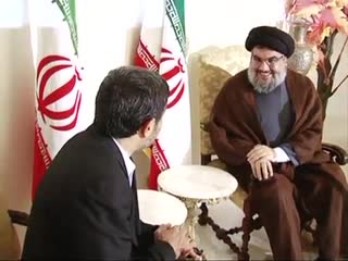 Nasrallah offers israeli weapon to ahmadinejad