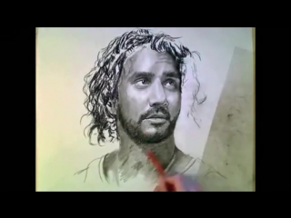 Sayid jarrah naveen andrews (the portrait art)