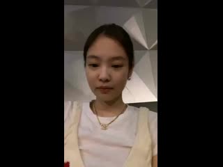 09/05/20 jennie instagram live with jisoo and rosé