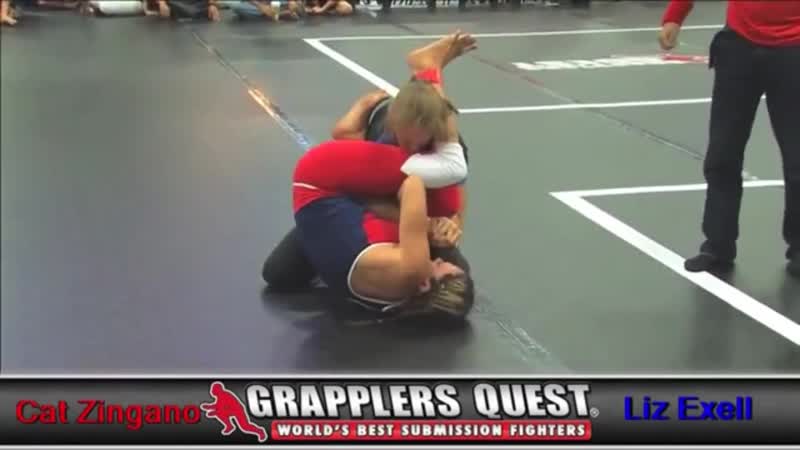 Cat zingano liz excell grapplers quest (flying armbar) cat zingano liz excell grapplers quest (flying armbar)
