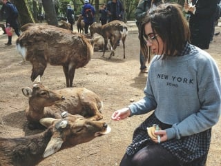 Dodie and her lil deer