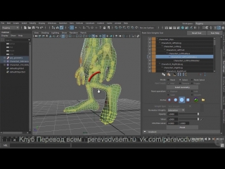 Техники эффективного скиннинга персонажа в maya