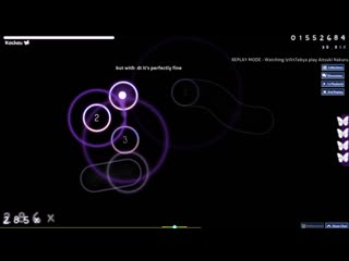 Izivstebya aitsuki nakuru monochrome butterfly [uniform] (2020 03 14) osu