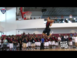 Blake griffin's 1 hander bounce off side of gym at team usa practice!