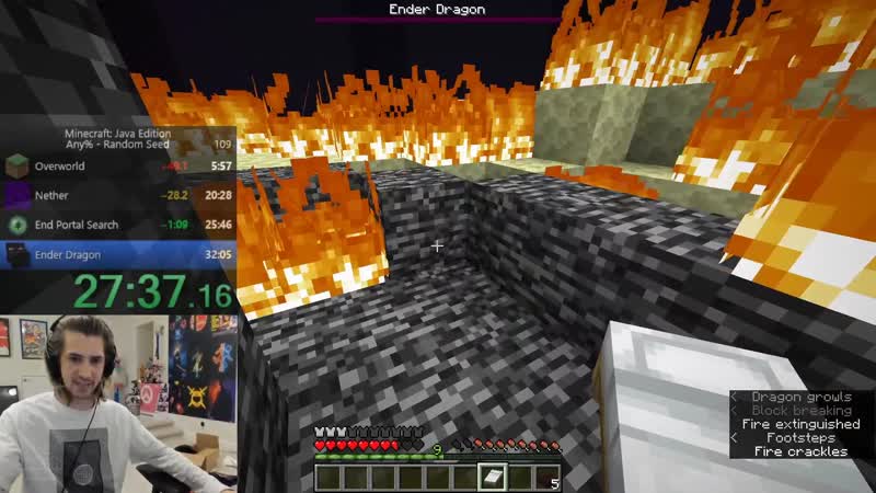 Xqcow | forsen | новые рекорды в спидранах minecraft