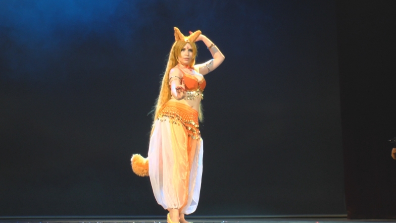 Косплей хатико =^^= /anicon 2018/