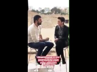 Grabando otra entrevista, esta vez con gigi mitre enginakyürek perú