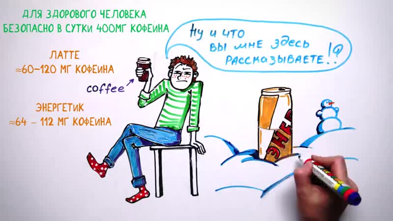 [научпок] как быстро тебя убьют энергетики? научпок